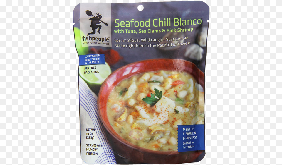 Fishpeople Seafood Chili Blanco Seafood Chili, Food, Curry, Dish, Meal Free Png Download