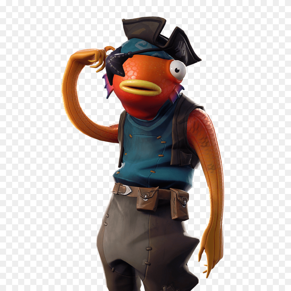 Fishstick Fortnite Skin Tracker Fortnite Fishstick Pirate, Adult, Male, Man, Person Free Png Download