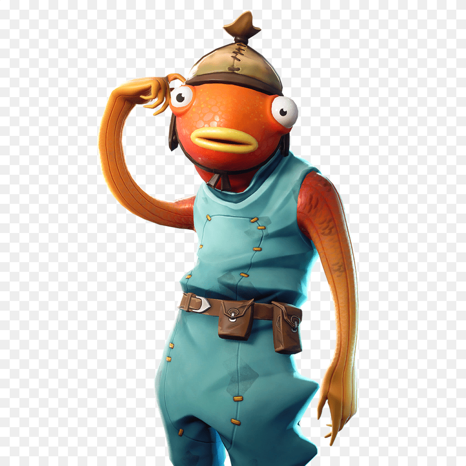 Fishstick Outfit Fnbr Co Fortnite Cosmetics 2 Elim Fishstick Fortnite Skin, Baby, Person, Cartoon Free Png Download