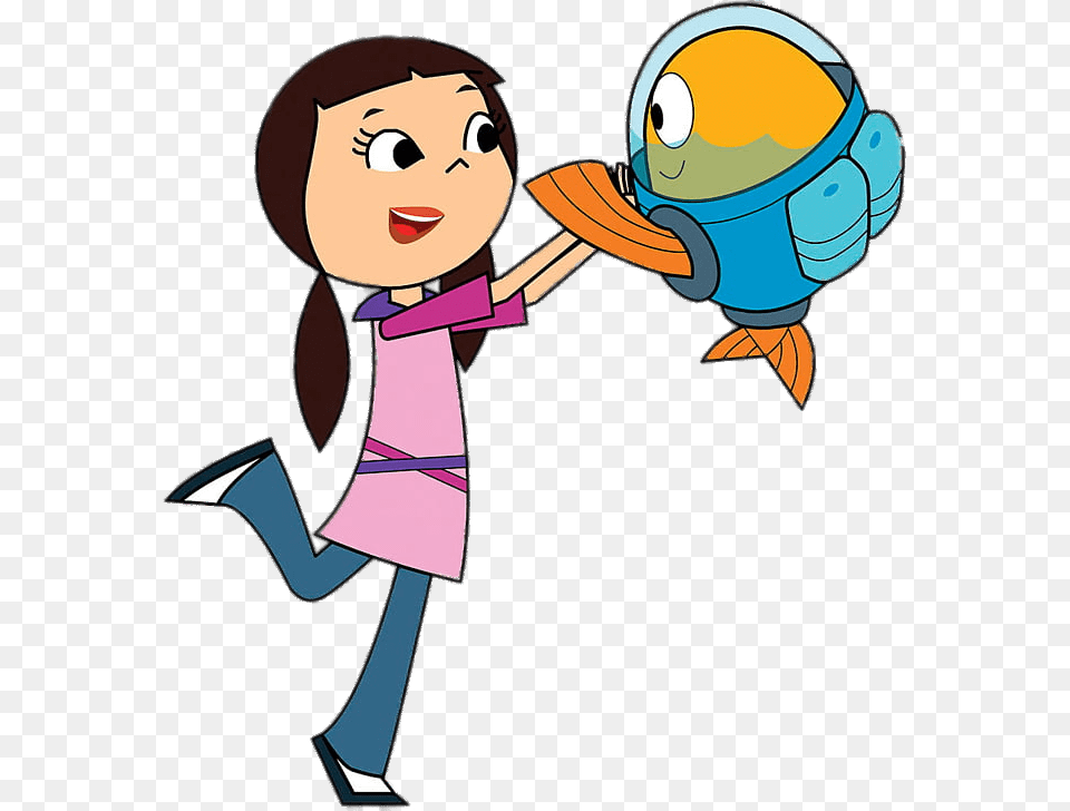 Fishtronaut And Marina, Baby, Person, Face, Head Free Png Download