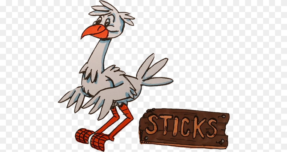 Fishwerks Sticks Tonyfranco Cartoon, Animal, Beak, Bird, Person Free Png Download