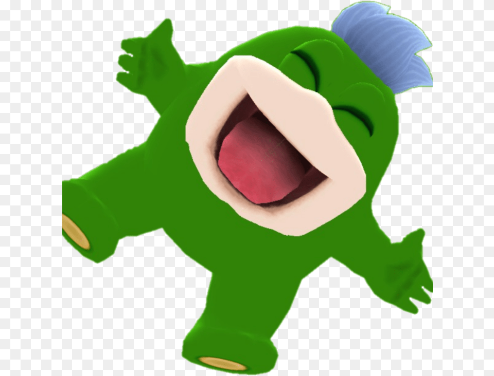 Fishy Text Smg4 Fishy Boopkins, Baby, Green, Person Png