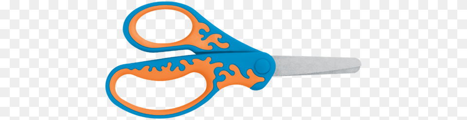 Fiskars Tesoura Quotsoftgripquot Kids Scissors, Blade, Shears, Weapon, Smoke Pipe Free Png Download