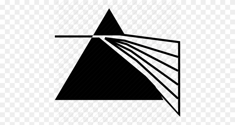 Fissing Light Optical Optics Prism Rainbow Range Rays, Triangle, Architecture, Building Free Transparent Png