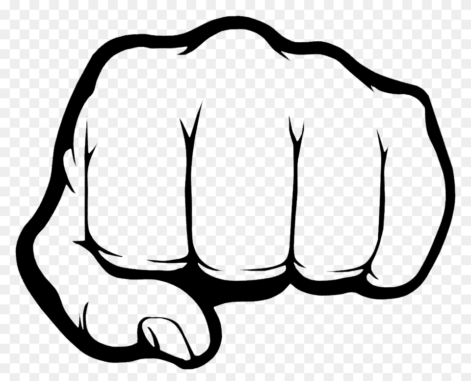 Fist, Silhouette Free Png Download