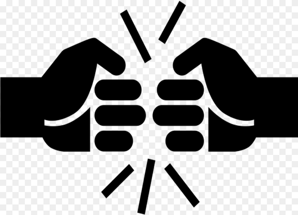 Fist Bump Icon Clipart Fist Bump Icon, Gray Free Png