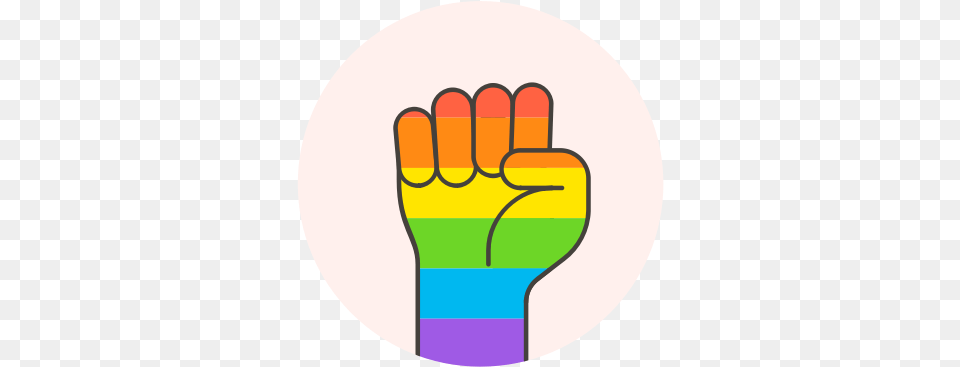 Fist Flag Hand Lgbtq Icon Lgbtq Icon, Body Part, Person, Wrist, Disk Png Image