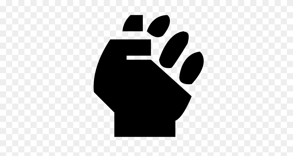 Fist Gestures Hand Gestures Icon With And Vector Format, Gray Free Png Download