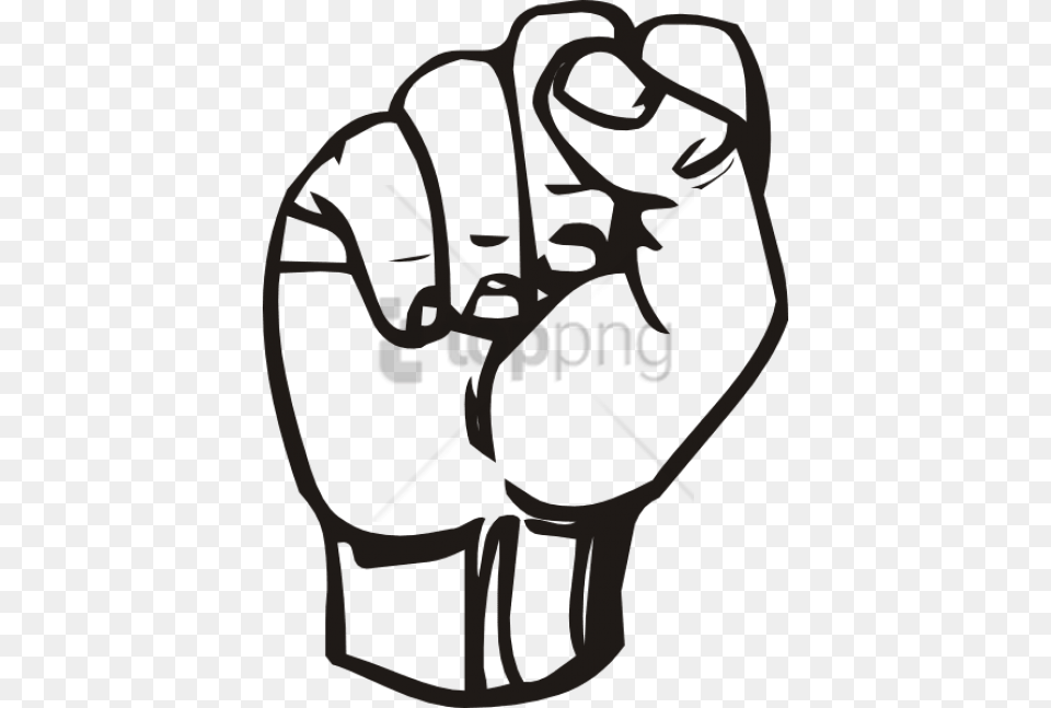Fist Outline Images Background Sign Language Letters S, Body Part, Hand, Person, Animal Png