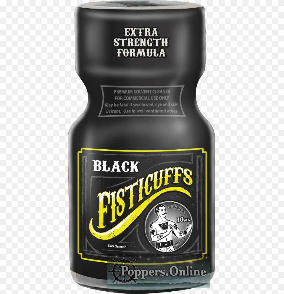 Fisticuffs Black Poppers Bottle, Adult, Person, Man, Male Free Png