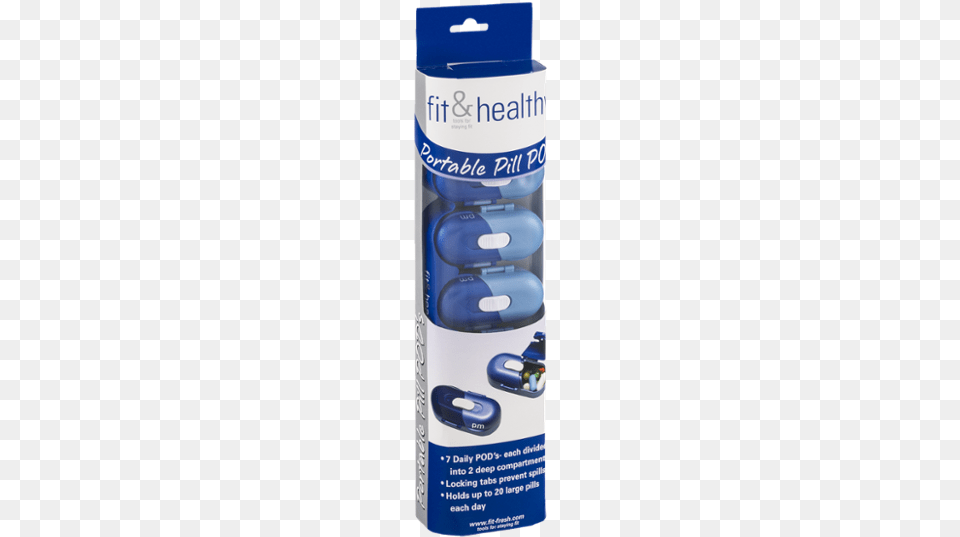 Fit And Fresh Portable Pill Pods 7 Pods Organizing, Bottle, Shaker Png Image