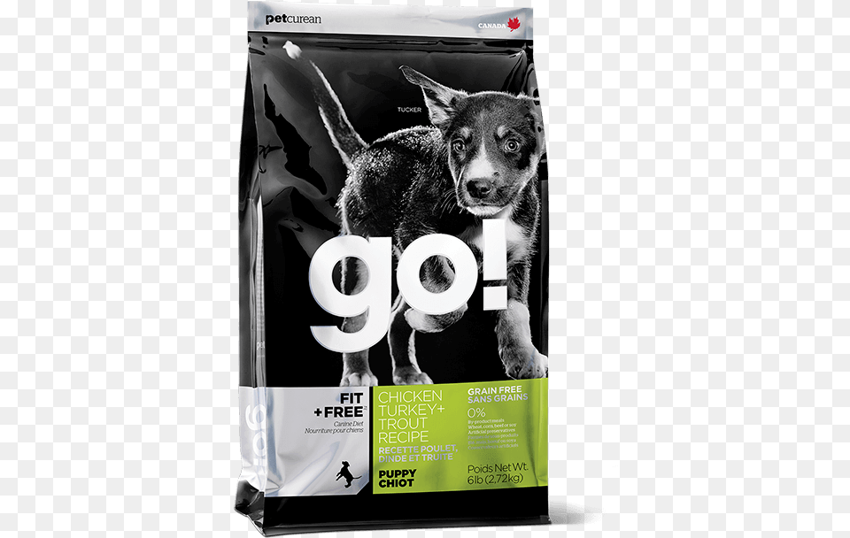 Fit Grain Puppy Food Recipe Go Limited Ingredient Duck, Advertisement, Animal, Canine, Dog Free Png Download