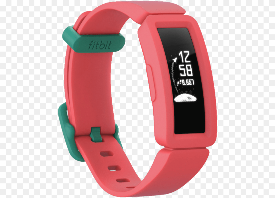 Fitbit Ace 2 Watermelon, Electronics, Wristwatch, Digital Watch, Arm Png