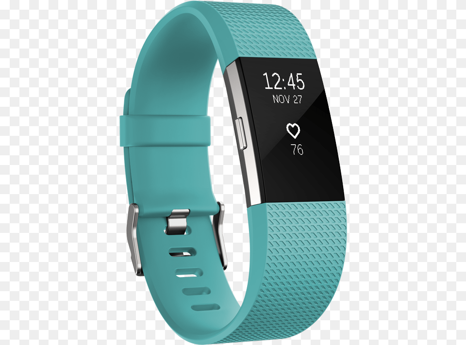 Fitbit Charge 2 Fitbit Charge Hr 2 Teal, Wristwatch, Electronics, Arm, Body Part Free Transparent Png