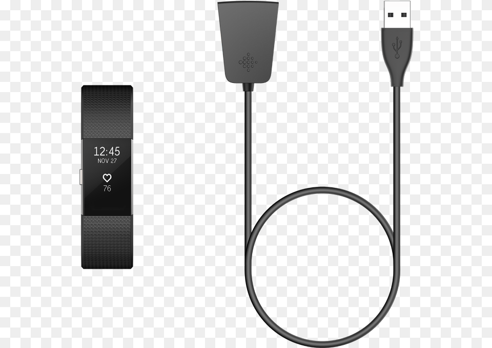 Fitbit Charge 2 Retail Charging Cable Fitbit Charge 2 Incarcator, Adapter, Electronics, Electrical Device, Microphone Png