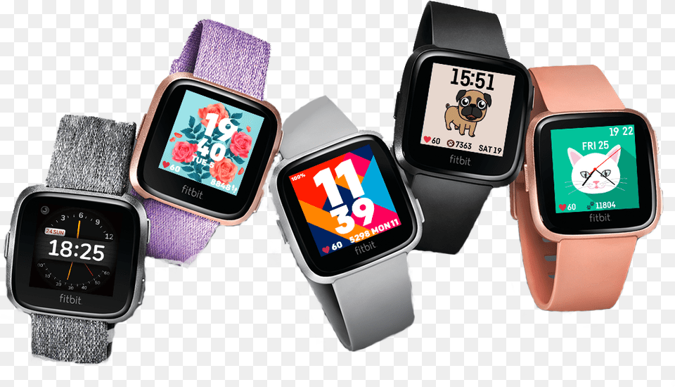 Fitbit Fitbit Versa Clock Faces, Wristwatch, Arm, Body Part, Person Free Png