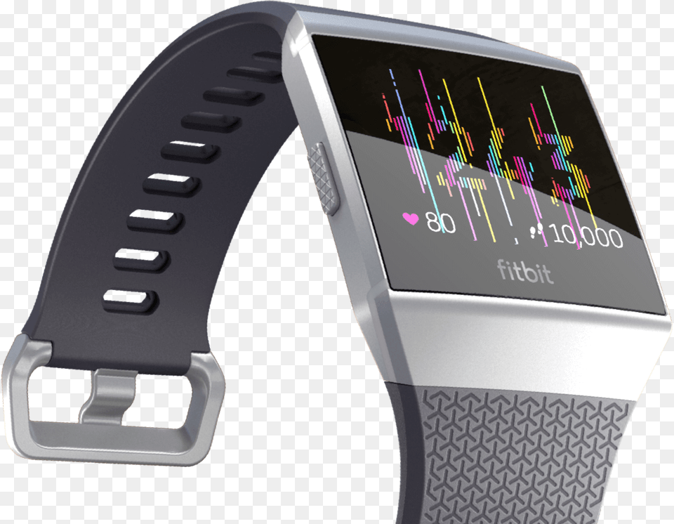 Fitbit Ionic Glitch Clock Blaze Watch Faces Glitch, Arm, Body Part, Person, Wristwatch Png Image