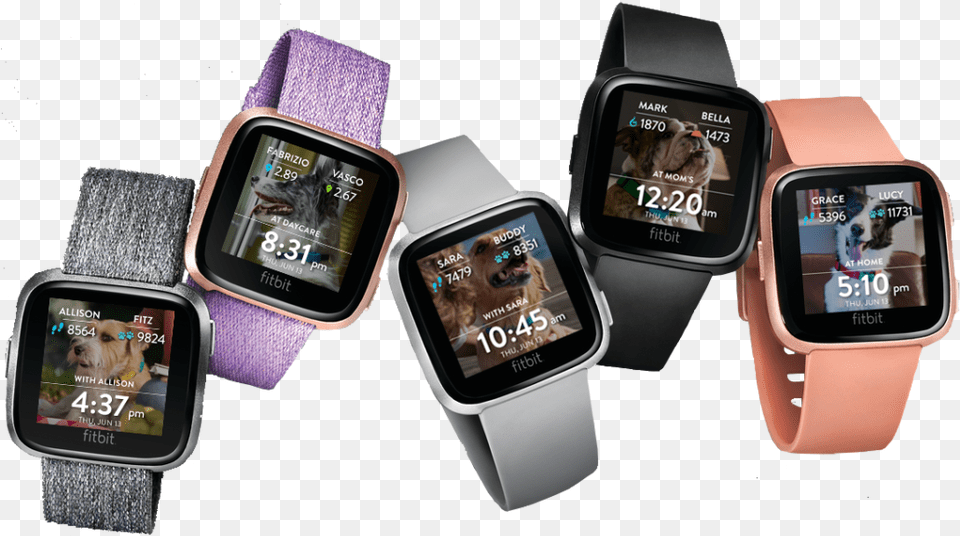 Fitbit Versa Clock Faces, Wristwatch, Arm, Body Part, Person Free Png Download