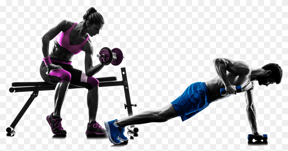 Fitness, Adult, Woman, Person, Man Free Transparent Png