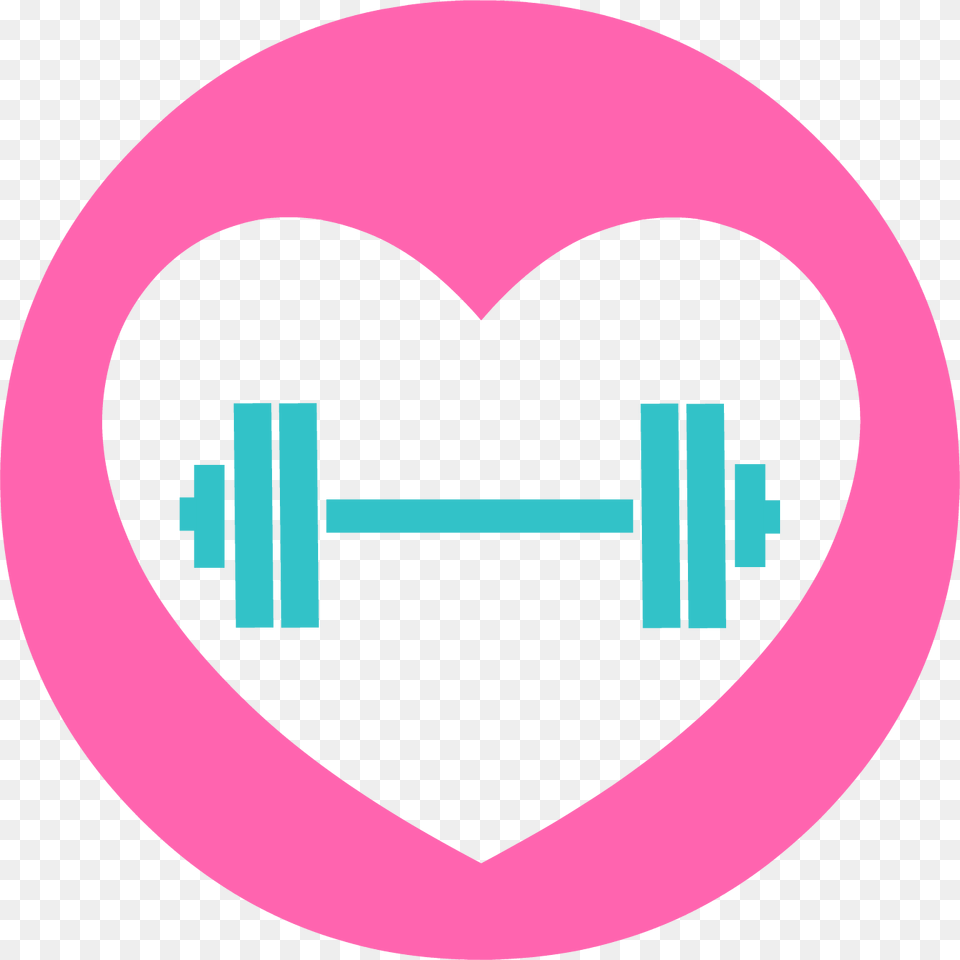 Fitness, Logo, Heart, Disk Png Image