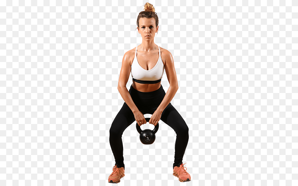 Fitness, Adult, Woman, Squat, Sport Free Png
