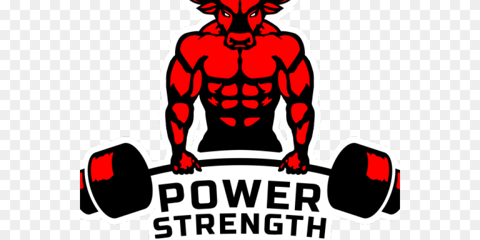 Fitness Clipart Muscular Strength Power Strength Gym Logo, Sticker, Symbol, Emblem, Baby Free Transparent Png