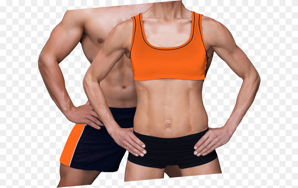 Fitness Couple Fit Couple, Clothing, Swimwear, Shorts Png Image