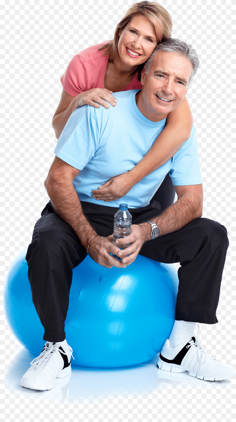 Fitness Couple Older Couple, Alcohol, Beverage, Liquor, Beer Free Transparent Png