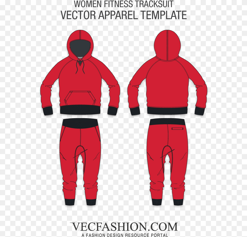 Fitness Hoodie And Drop Crotch Pantsclass Lazyload Crop Top Shirt Template, Sweatshirt, Clothing, Knitwear, Sweater Free Png