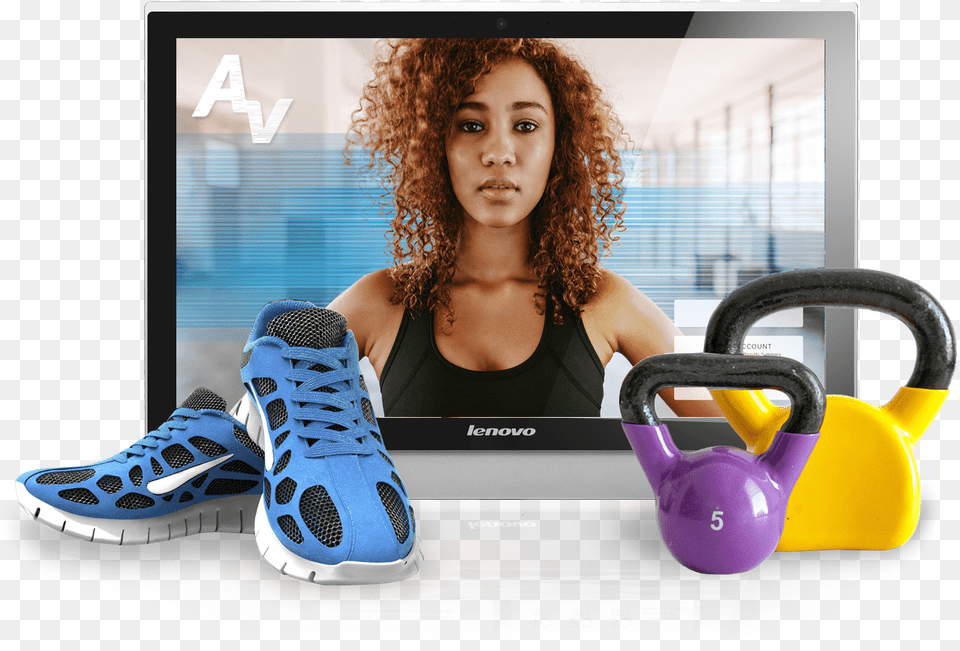 Fitness Kiosk Kettlebell, Shoe, Clothing, Sneaker, Footwear Png Image