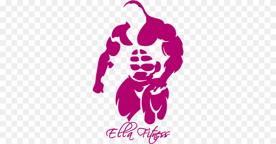 Fitness Logo Svg Bodybuilding Clipart Logo, Body Part, Hand, Person, Purple Png