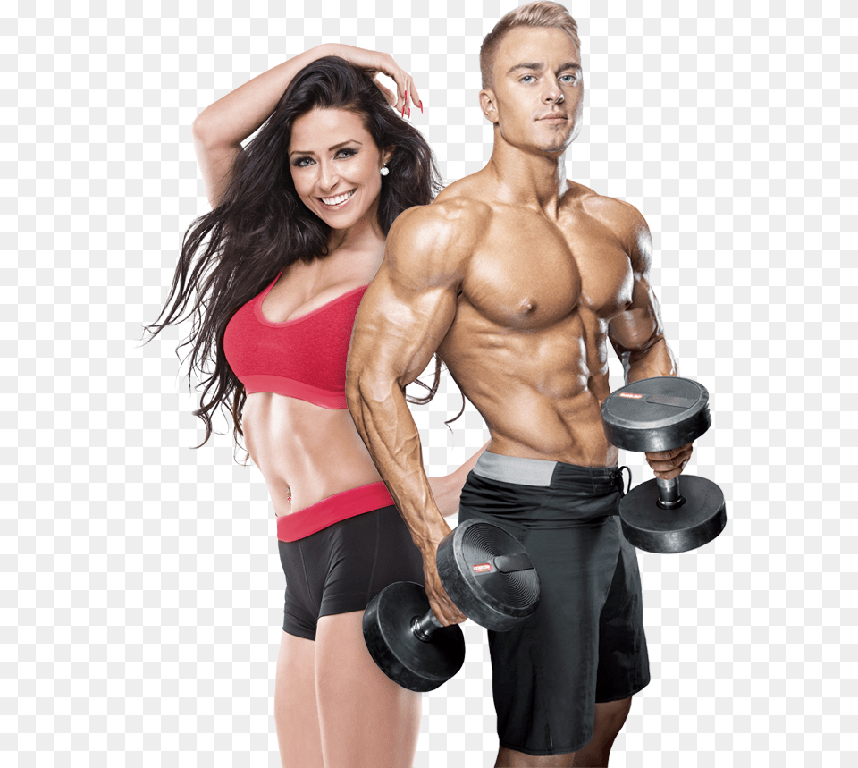 Fitness Man And Woman, Adult, Person, Female, Male Png Image