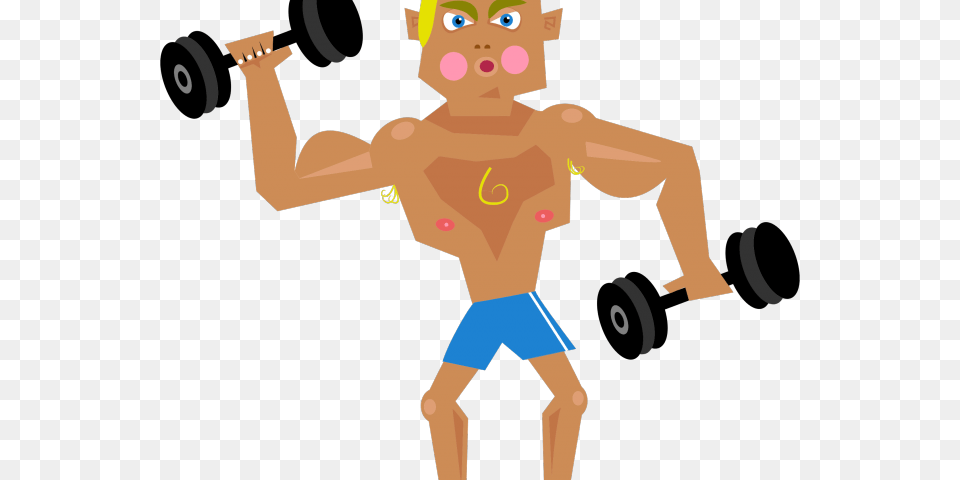 Fitness Man Fitness Man Cliparts Clipart Muscle Man, Baby, Person, Face, Head Free Png