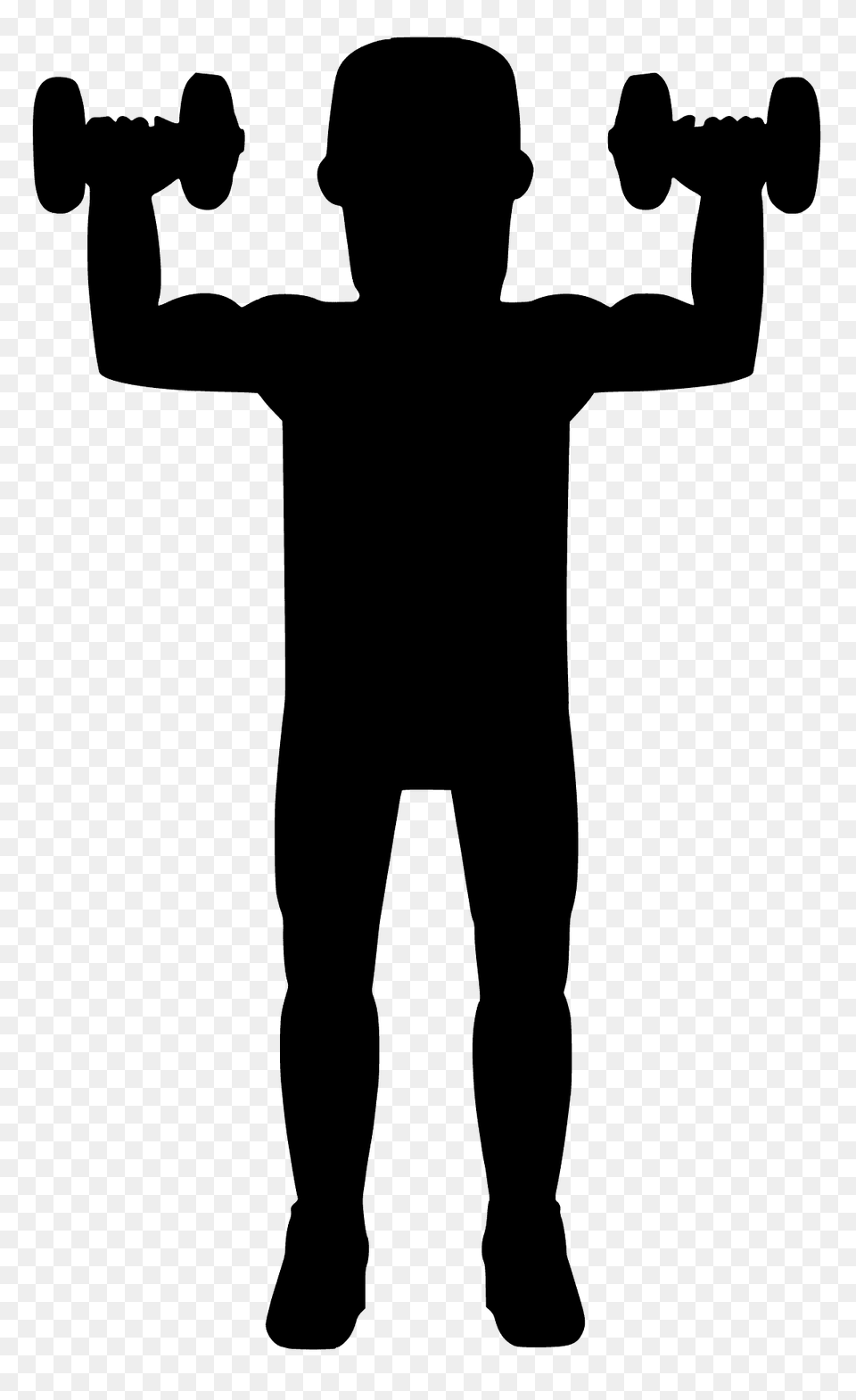 Fitness Man Silhouette, Person, Head Png