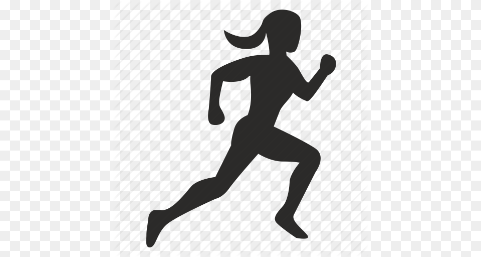 Fitness Run Scamper Sport Training Woman Icon, Dancing, Leisure Activities, Person, Animal Png