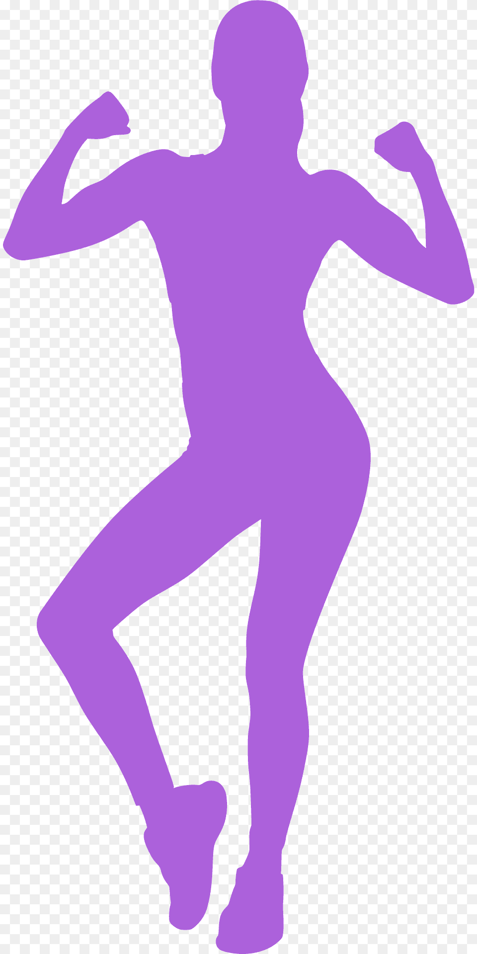 Fitness Silhouette, Dancing, Leisure Activities, Person, Adult Png Image