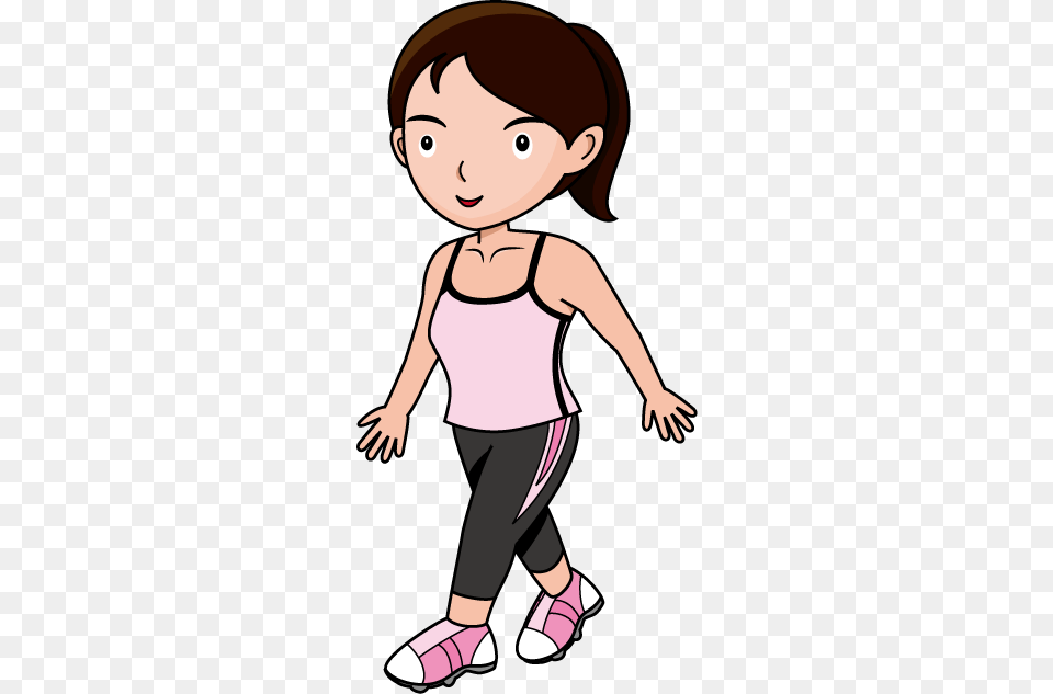 Fitness Walking Cliparts, Baby, Person, Face, Head Free Png Download