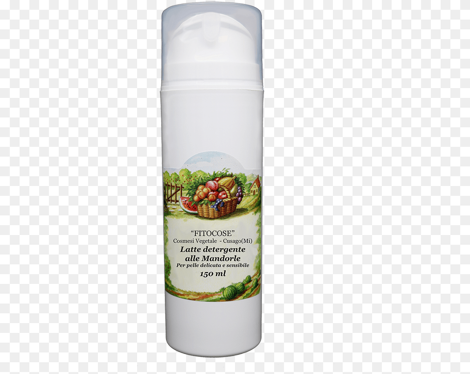 Fitocose Almond Milk Cleansing Milk Crema Mani Alla Liquirizia, Herbal, Herbs, Plant, Bottle Free Png Download