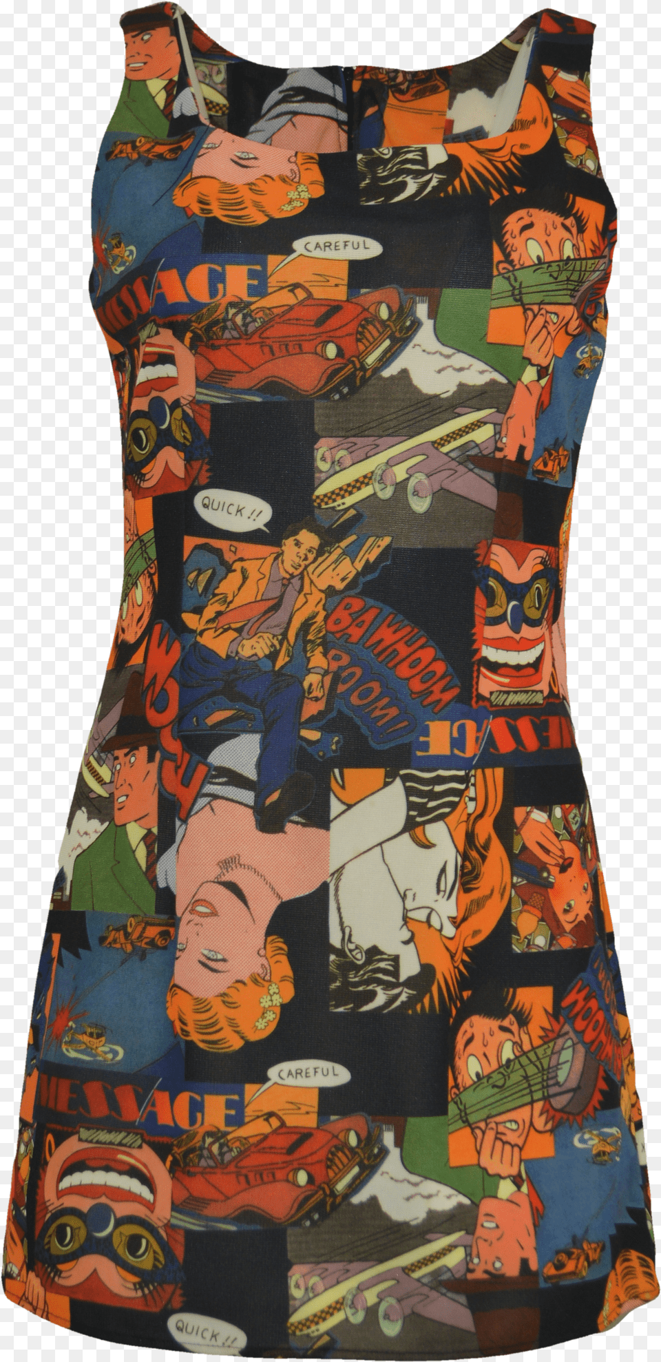 Fitted Comic Book Dress Kiss Png