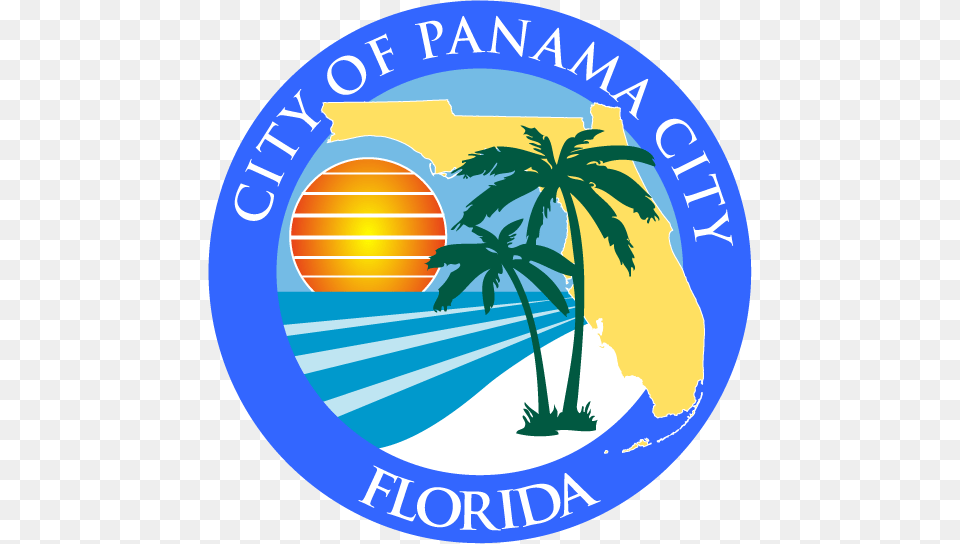 Fitxerseal Of Panama City Florida, Logo, Summer, Badge, Symbol Free Png Download