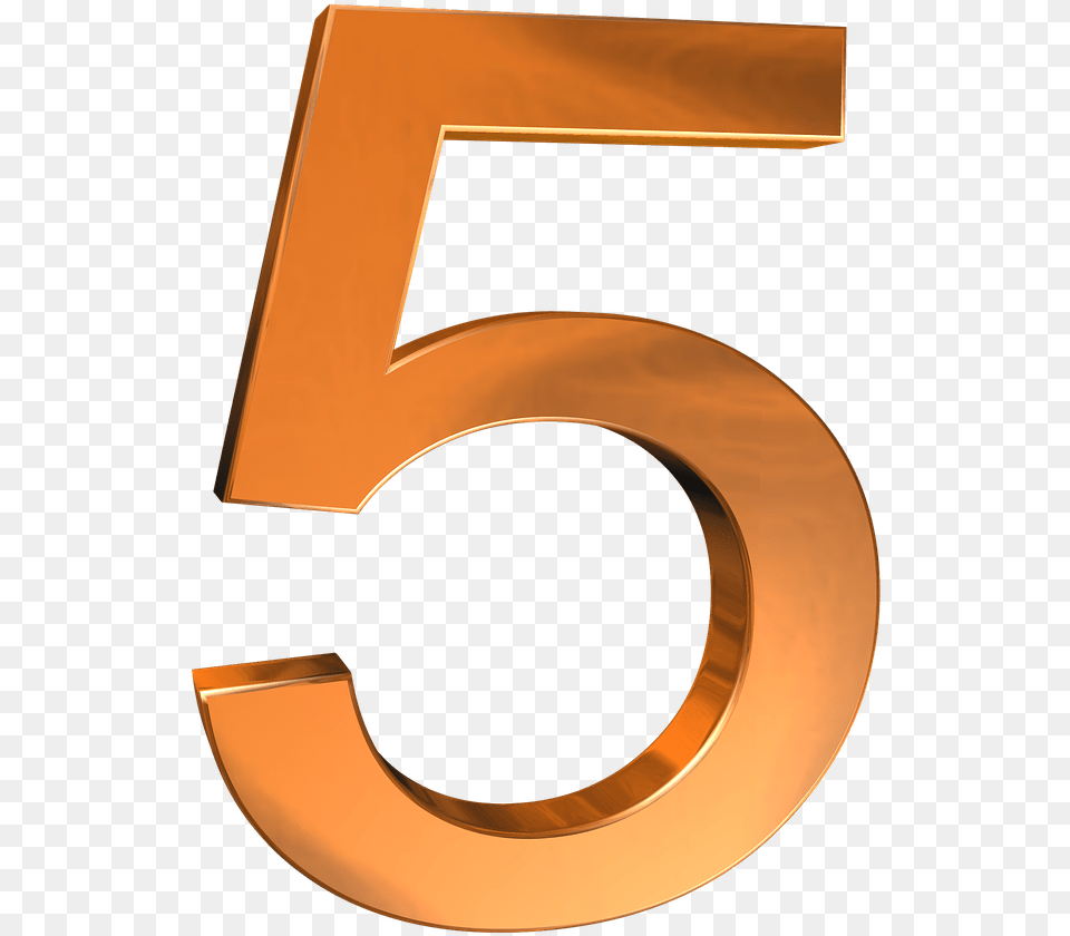 Five 5 Number Number, Symbol, Text, Disk Png