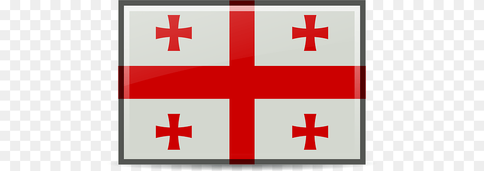 Five Cross Flag First Aid Free Png Download
