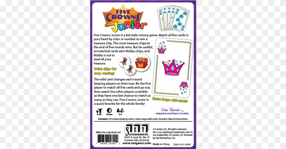 Five Crowns Junior Illustration, Advertisement, Poster, Text Free Transparent Png