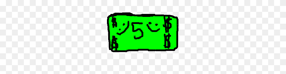 Five Dollar Bill Is Happy, Person, Face, Head Free Transparent Png