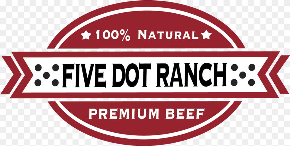 Five Dot Ranch Circle, Sticker, Logo Png