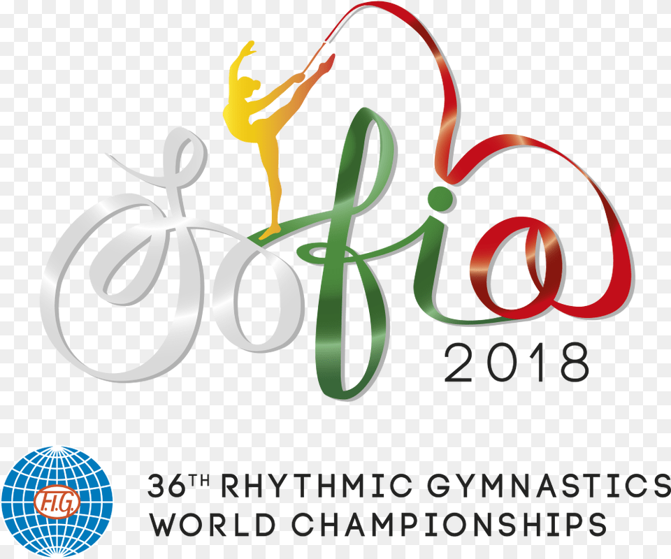Five Fig Coach Education Courses Held In August World Championship Sofia 2018 Rhythmic Gymnastics, Logo, Adult, Female, Person Png