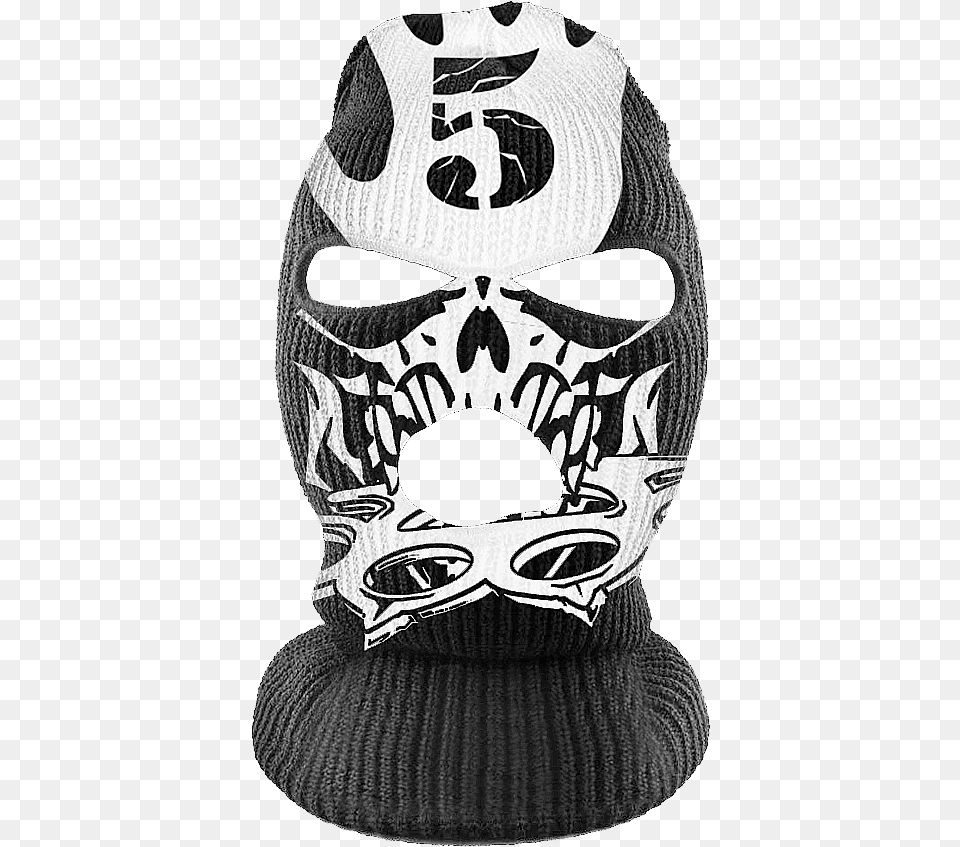 Five Finger Death Punch Ski Mask, Cap, Clothing, Hat, Baby Free Png Download