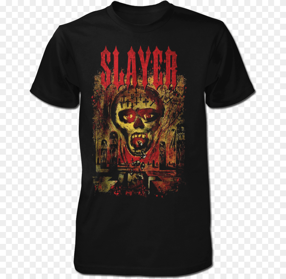 Five Finger Death Punch T Shirt, Clothing, T-shirt, Face, Head Free Transparent Png