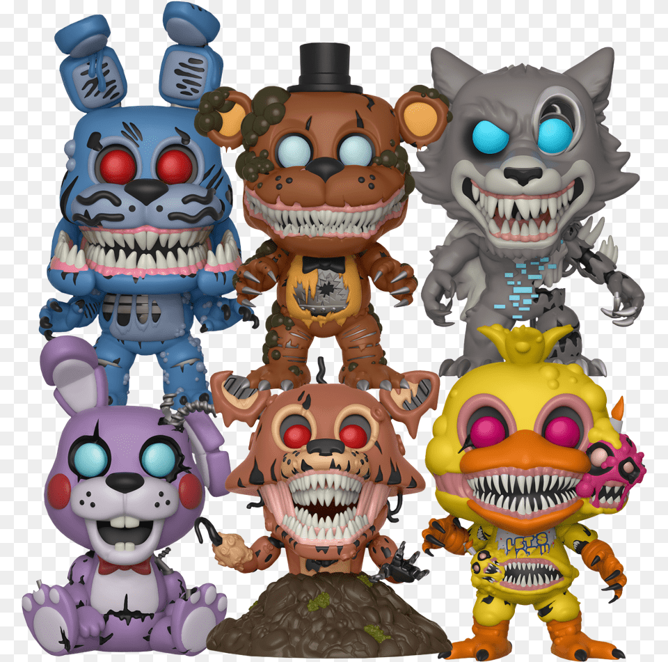 Five Five Nights At Freddy39s Twisted Ones, Toy, Baby, Person, Face Png Image