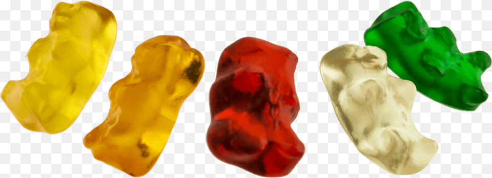 Five Gold Bears Gummy Bear, Accessories, Gemstone, Jewelry, Food Free Png Download